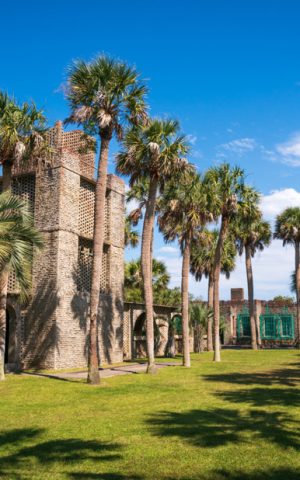 The Atalaya Castle, home of Anna and Archer Huntington, Huntington State Park in South Carolina